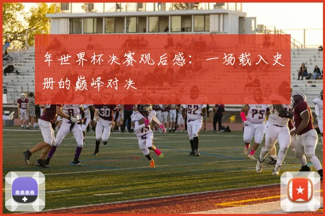 年世界杯决赛观后感：一场载入史册的巅峰对决