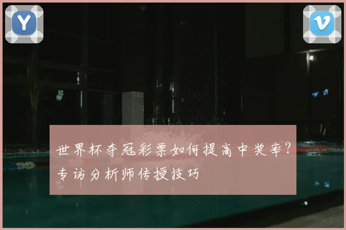 世界杯夺冠彩票如何提高中奖率？专访分析师传授技巧